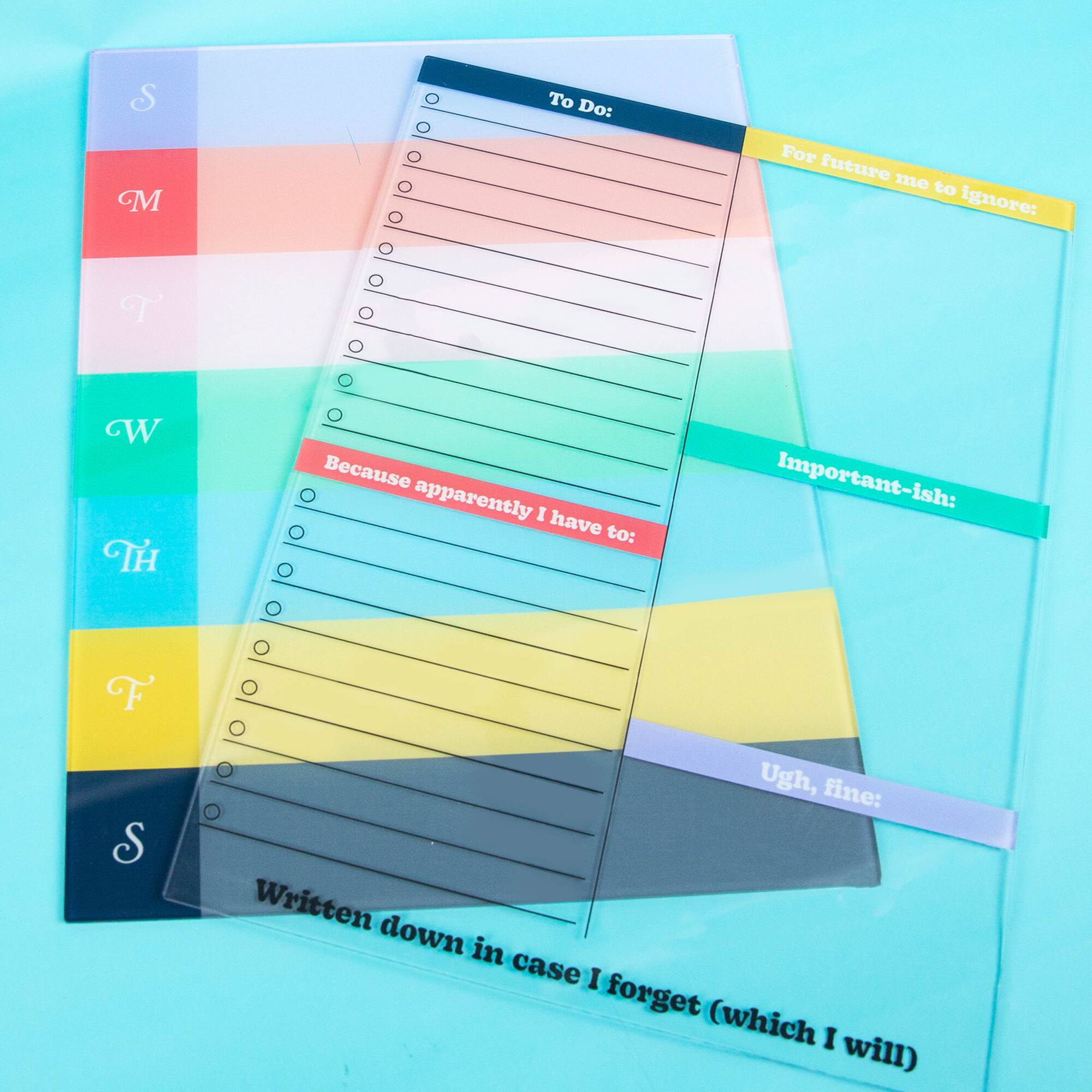 Days of the Week Dry-Erase Memo Board